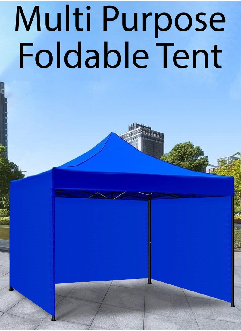 3x3 Meters Steel Frame Outdoor Tent with Waterproof UV-Blocking Canopy, Quick Setup, and Trolley Bag for Events, Camping, and Parties