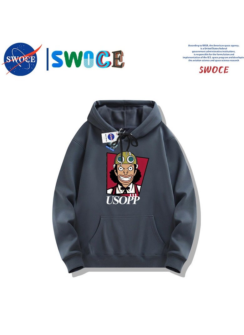 Fashionable And Trendy Men's Hooded Sweatshirt