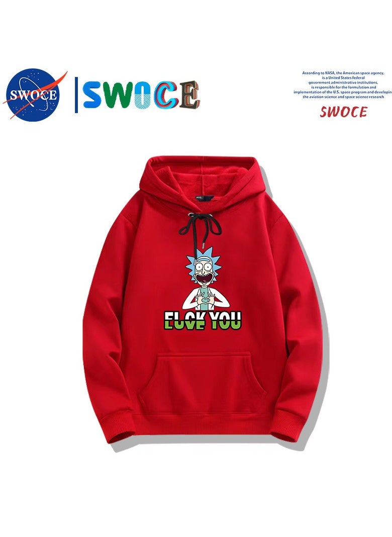 Fashionable And Trendy Men's Hooded Sweatshirt