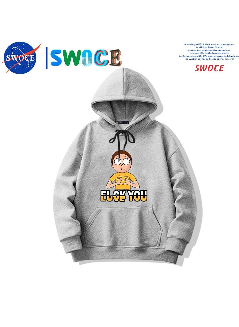 Fashionable And Trendy Men's Hooded Sweatshirt