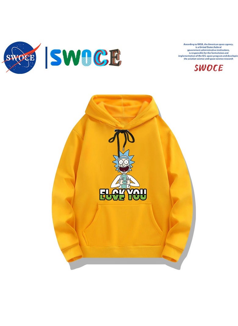 Fashionable And Trendy Men's Hooded Sweatshirt