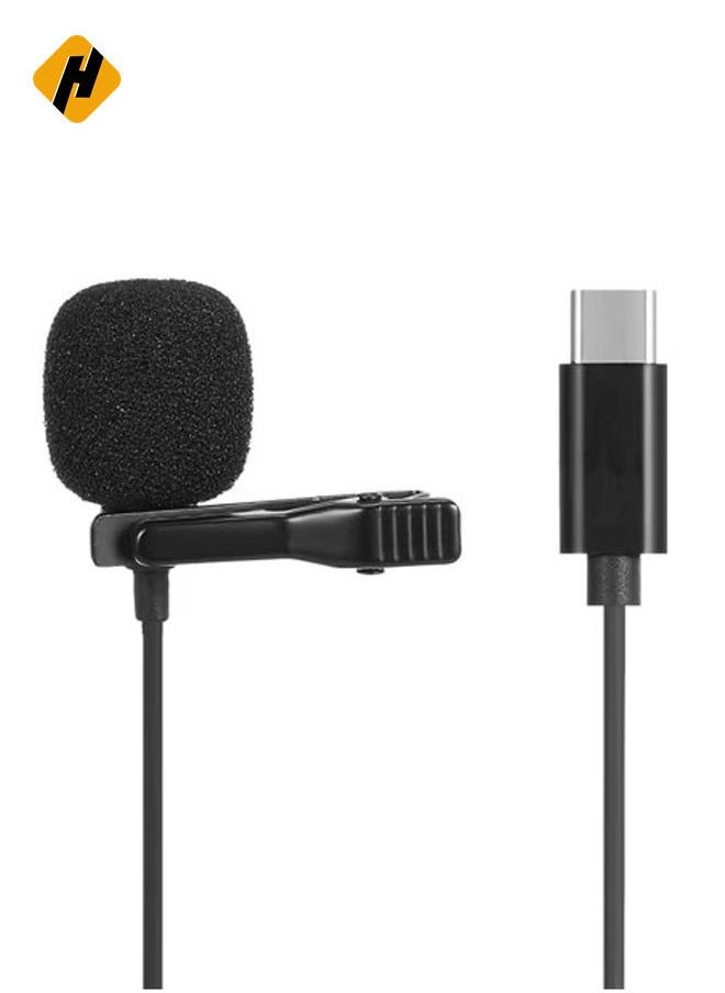 JH-042 1.5M USB Type C LAVALIER Microphone Mobile Phone  Recording Monitor Microphone Type-C Mic Only for Android Phone JH-042 1.5M USB Type C LAVALIER Microphone Mobile Phone  Recording Monitor Micr