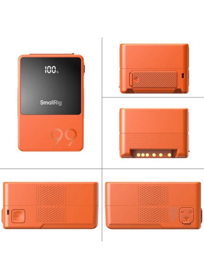 SmallRig VB99 mini V Mount Battery (Orange) 4929