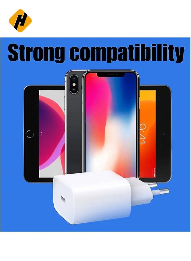 20W Iphone Ipad Fast Charger Apple Usb-c Power Adapters