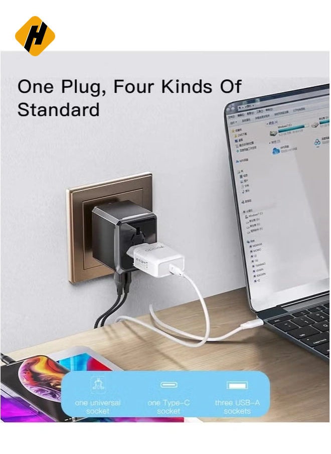 MC-10 USB-C Port Universal Travel Adapter is the international travel electrical plug adapter