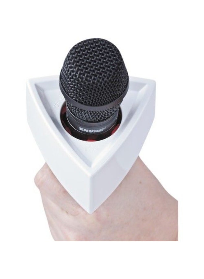 Rycote Triangle Mic Flag - White