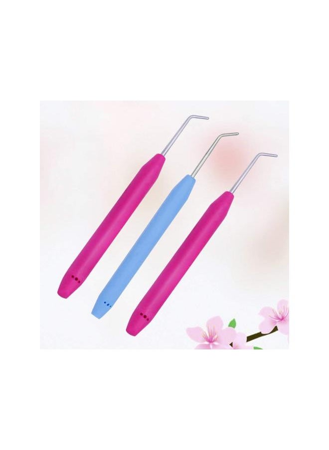 3PCS Crochet Hook Set for Knifty Knitting Knitter Loom Hook DIY Knitting Sewing Tool Random Color