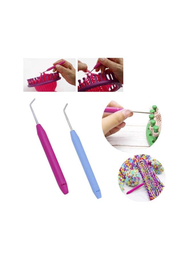 3PCS Crochet Hook Set for Knifty Knitting Knitter Loom Hook DIY Knitting Sewing Tool Random Color