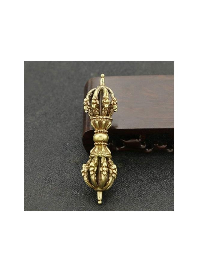 Buddhist Pendant Charms Tibetan Copper Dorje Vajra Pestle Prayer Ruyi Charms Phurba Jewelry Pendant Crafts Meditation Yoga Ornament for Necklace Bracelet Keychain