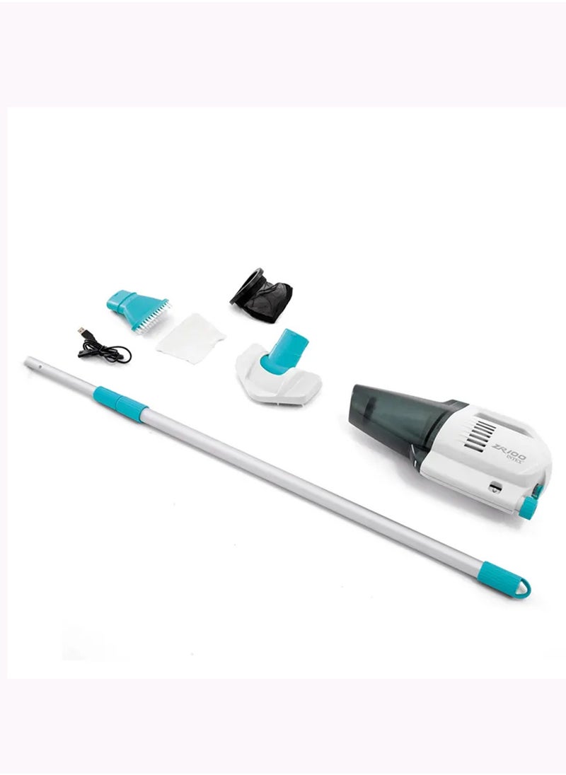 ZR100 Rechargeable Pool and Spa Vacuum with Telescoping Pole