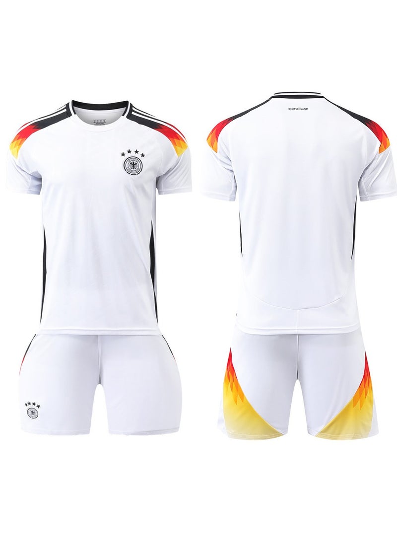 2 Piece Adult Soccer Suit Breathable Outdoor Sportswear for Men Women