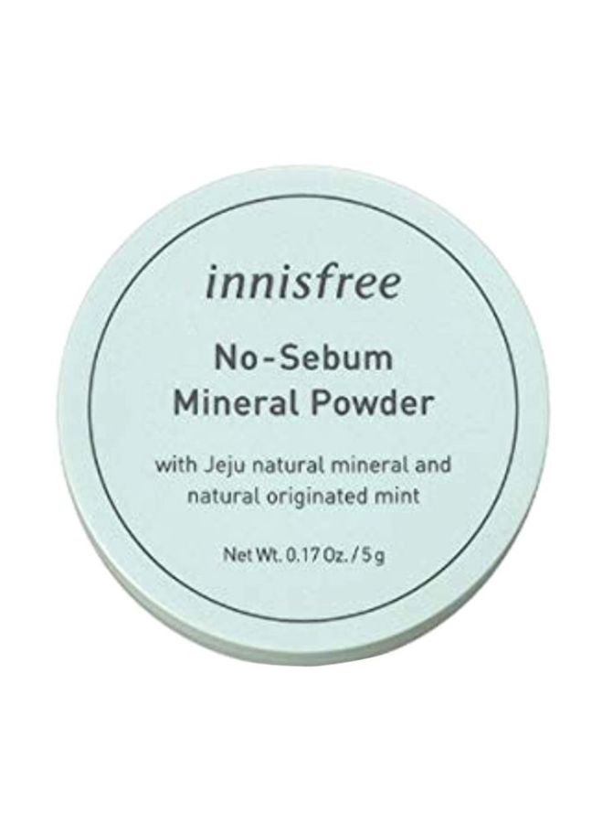 No Sebum Mineral Powder White