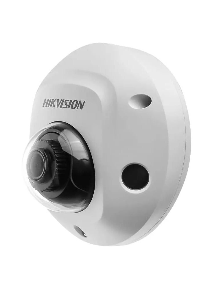 4 MP Acusense Smart Hybrid Light Fixed Mini Dome Network Camera, Built-In Arrayed-Dual Microphone, 120 dB True WDR Technology, Built-In Memory Card Slot Supports up to 512 GB, H.265+, IP67, IK08 | DS-2CD2543G2-LIS2U