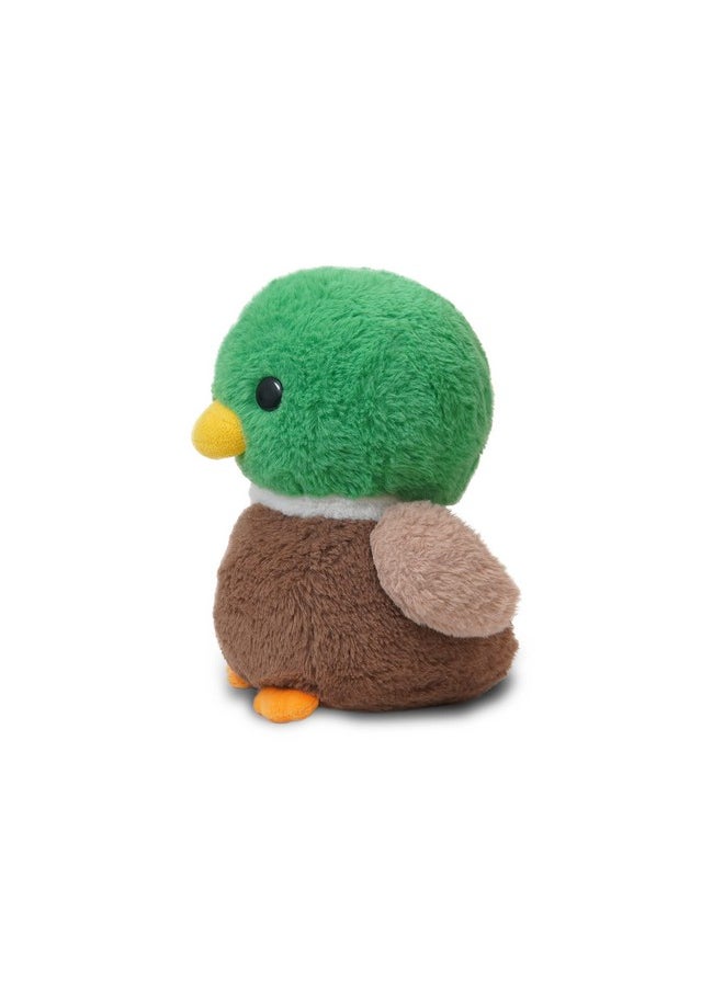 Mallard Duck Plushie Toy - 10 Inches Stuffed Animal Plush - Plushy And Squishy Duck With Soft Fabric And Stuffing - Cute Toy Gift For Boys And Girls