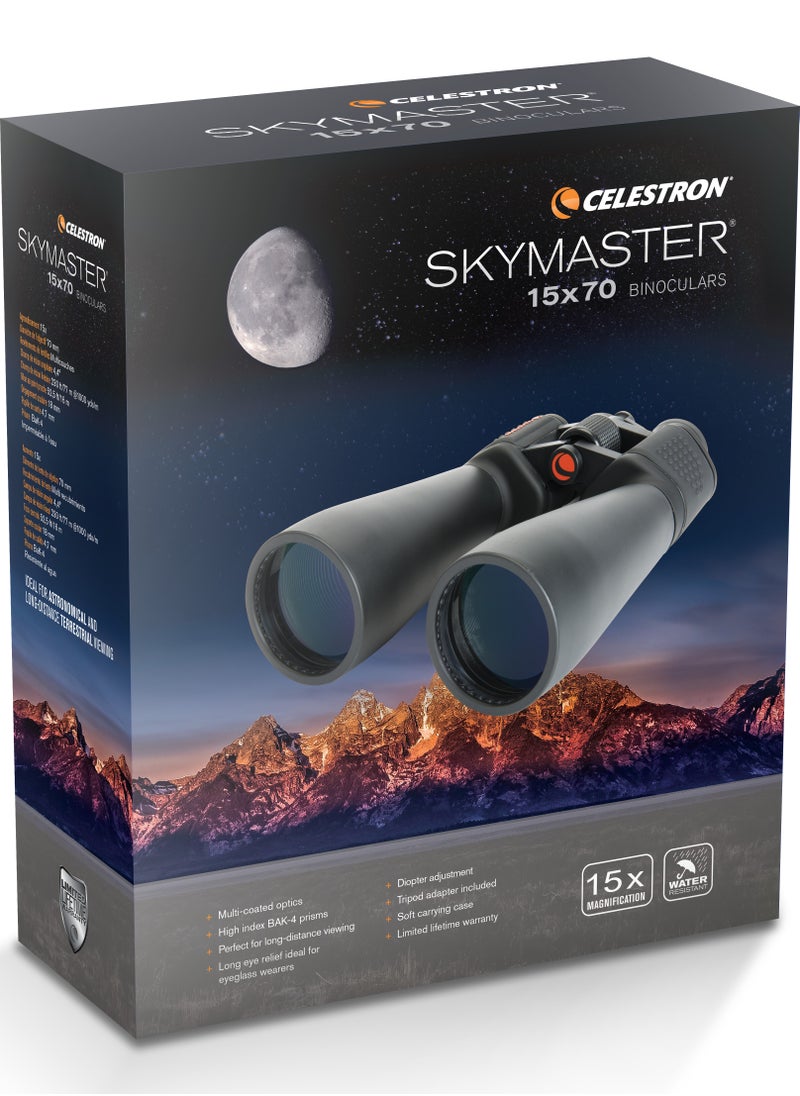 SkyMaster 15x70mm Porro Binoculars