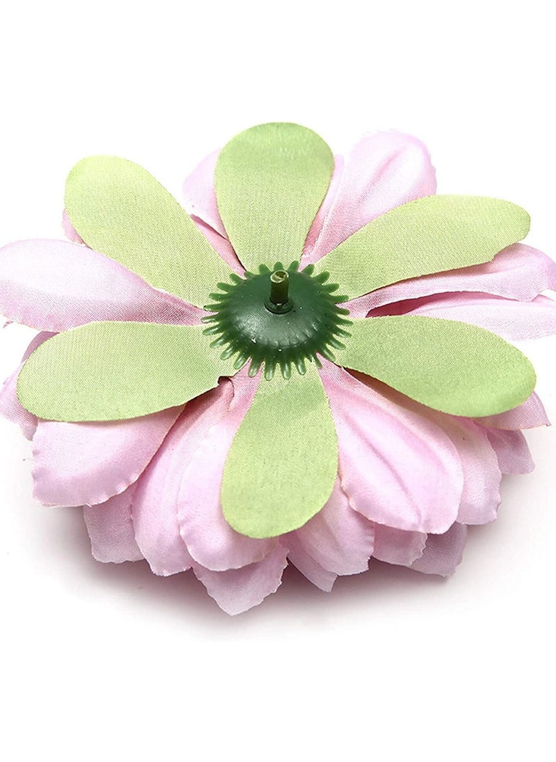 SYOSI 8 Pack Artificial Chrysanthemum Flowers Fake Silk Multicolor Dahlia Flower Head for DIY Wedding Bouquets Centerpieces Arrangements Home Garden Party Decoration