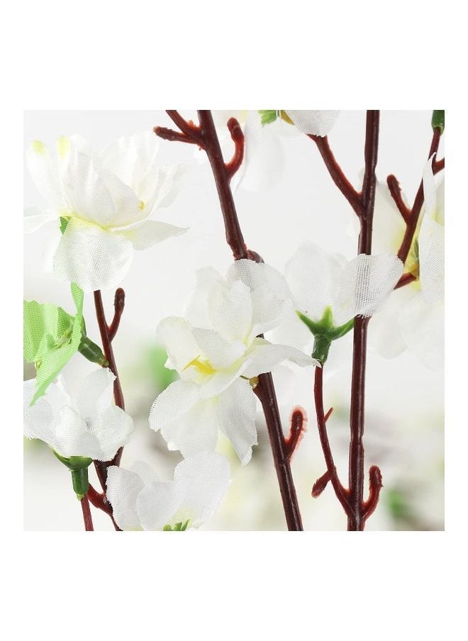 10-Piece Artificial Cherry Blossom Branches Silk Fake Flower Arrangements Multicolour