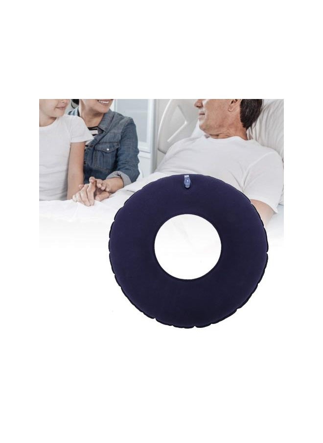 Inflatable Donut Cushion Portable Inflatable Seat Pillow Bedridden Patient Wheelchair Anti Bedsore Seat Cushion Pad for Coccyx Pain Relief Air Pump Included R350