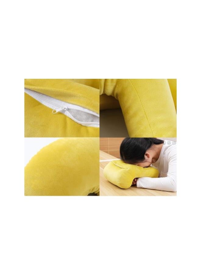 Face Down Cushion Pillow for Post-Eye-Surgery use - Sleeping Face Pillow for Face Down Sleeping & Back Support - Removable Cove