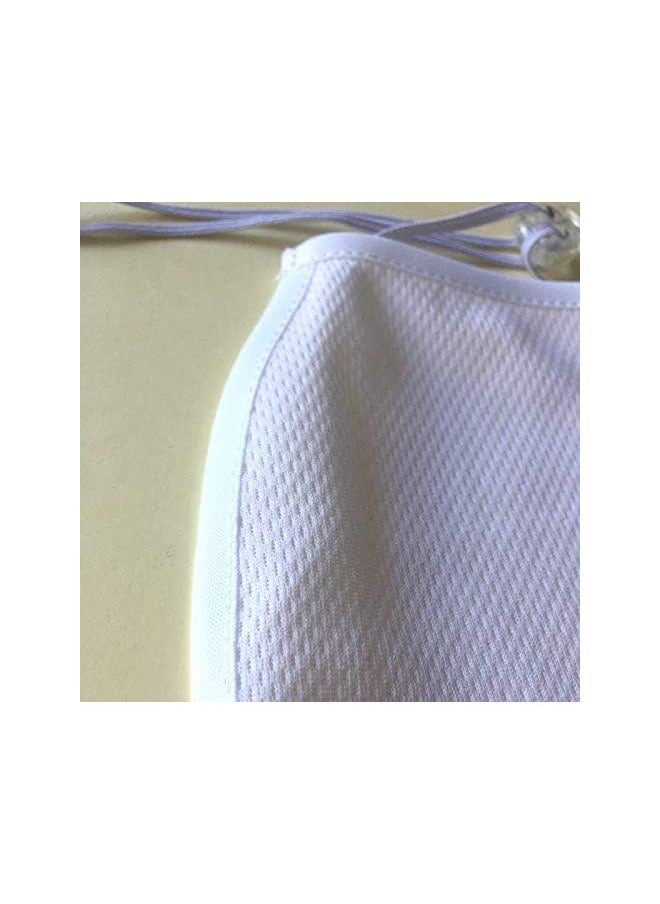 Neck Trachea Guard Dust-Proof Shield - Stoma Protector Cover for Laryngectomy & Tracheostomy - Trachea Incision Protector,White