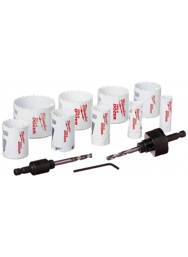 Milwaukee 49-22-4025 13-Piece General Purpose Hole Dozer Hole Saw Kit