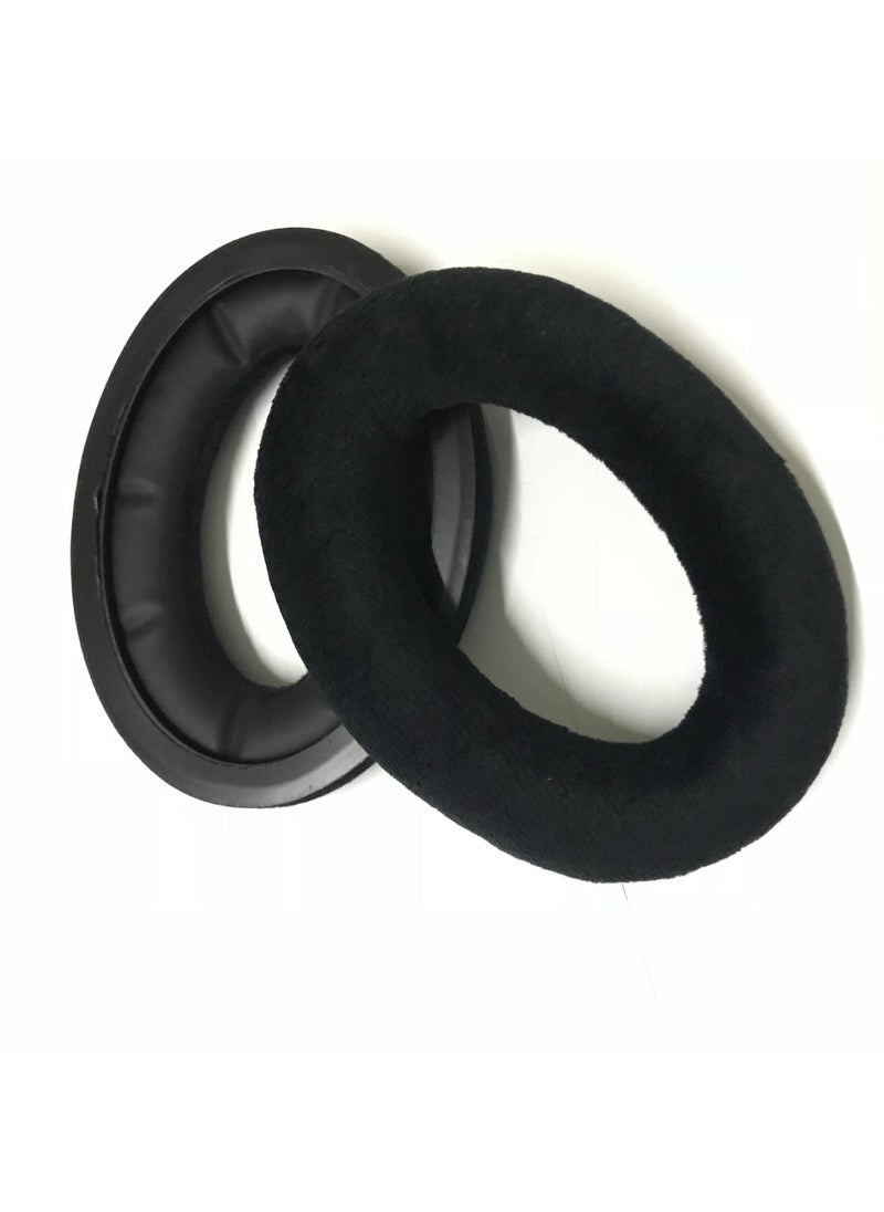 1 x 5 pcs HD598 CS Replacement Ear Pads Cushions Black velvet earmuffs (single)