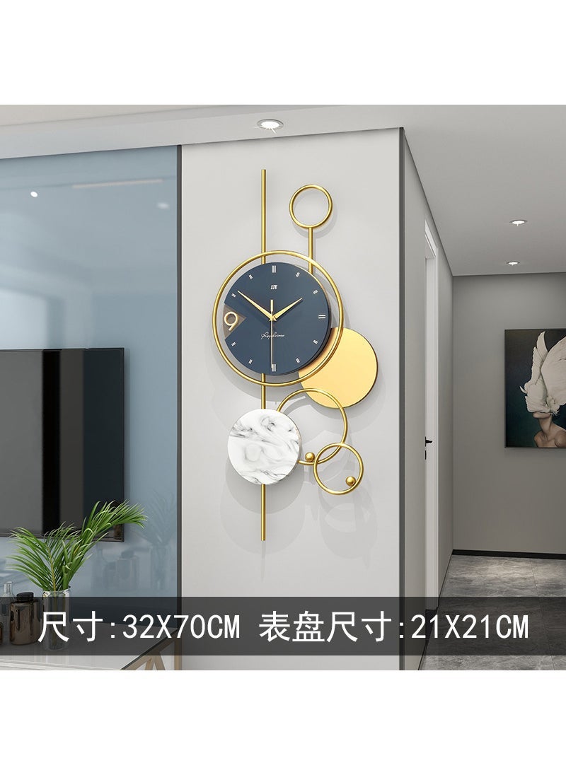 Nordic Luxury Wall Clock Silent Art Decor Jt2183-32 small size