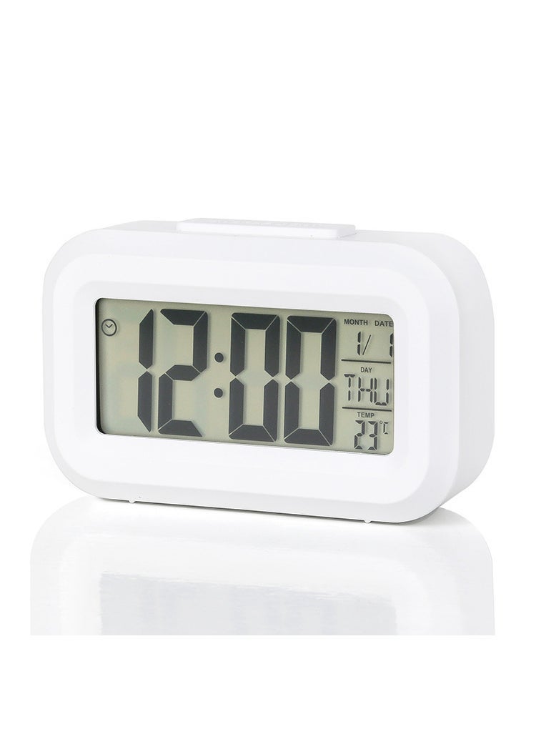 Mini Countdown Voice Alarm Clock for Students White