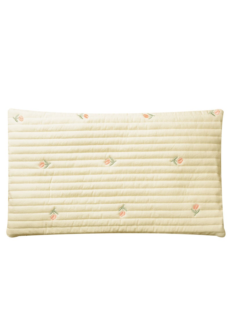 Breathable Infant Summer Pillow Tulip quilted pillow