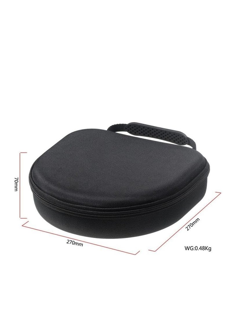 Hard Case for AirPods Max , Travel Carrying Headphone Case with AirPods Max Silicone Earpad Cover/Ear Cups Cover/Headband Cover, AirPods Max Protective Portable Storage Bag