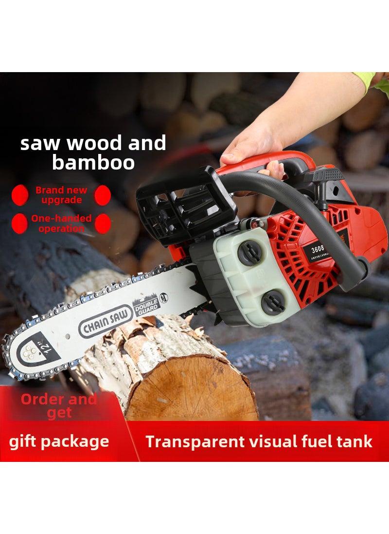 Lightweight 25.4CC Gas Chainsaw Easy Start 1