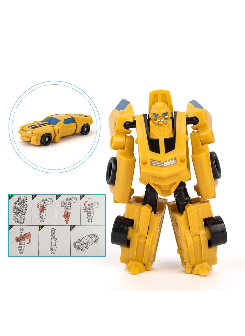 1 x 5 pcs Transforming Robot Car Toy Kids Educational Gift 103 Wasp