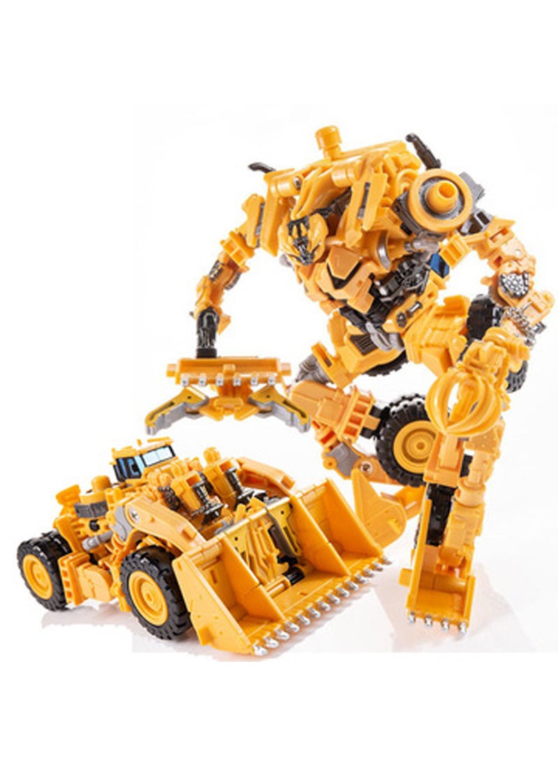 1 x 5 pcs Tyrant SS Hercules Yellow Roar Transformer Model Forklift