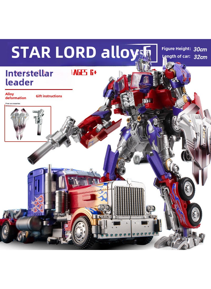 Optimus Prime Transformers Alloy Model Toy for Boys LS-14 Optimus Prime Fit God of War