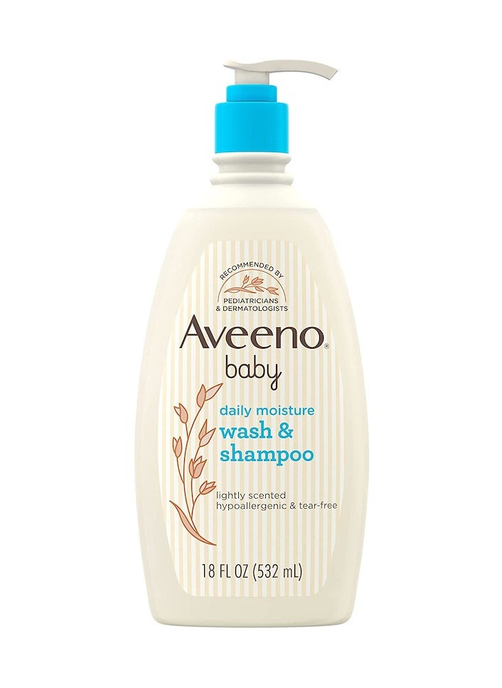 Aveeno Baby Gentle Wash & Shampoo With Natural Oat Extract 532ml