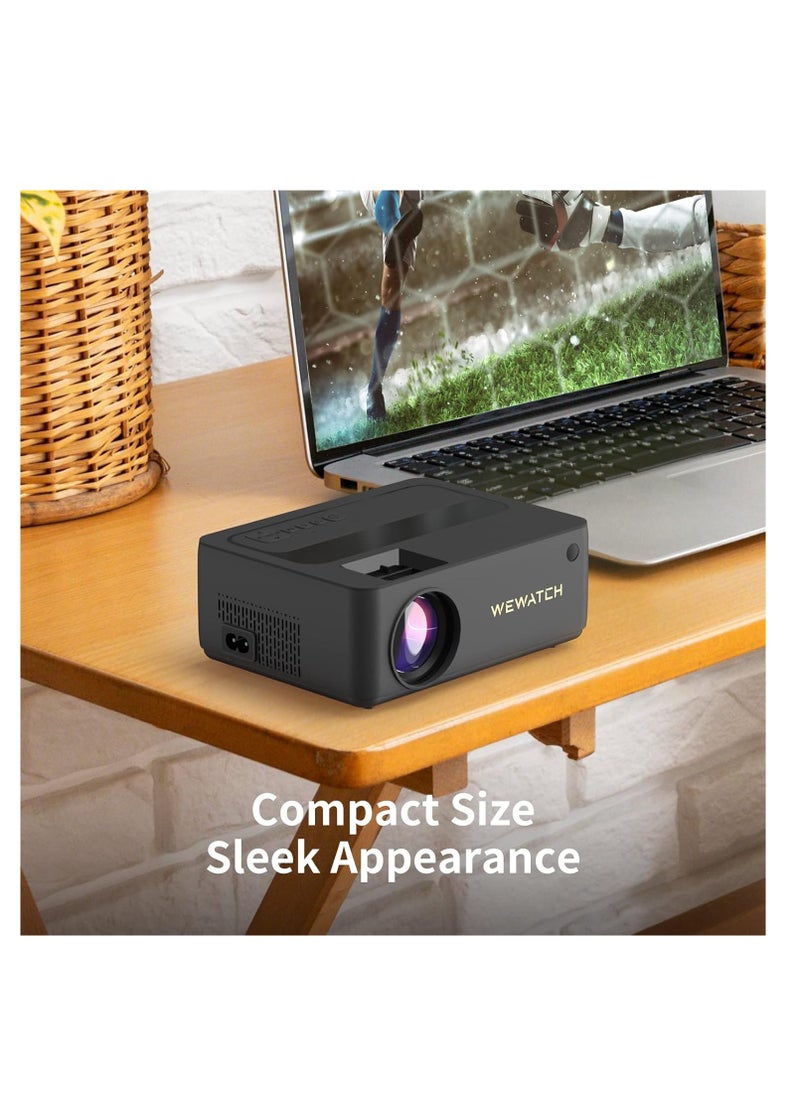 WEWATCH Native 1080P Mini Portable Projector