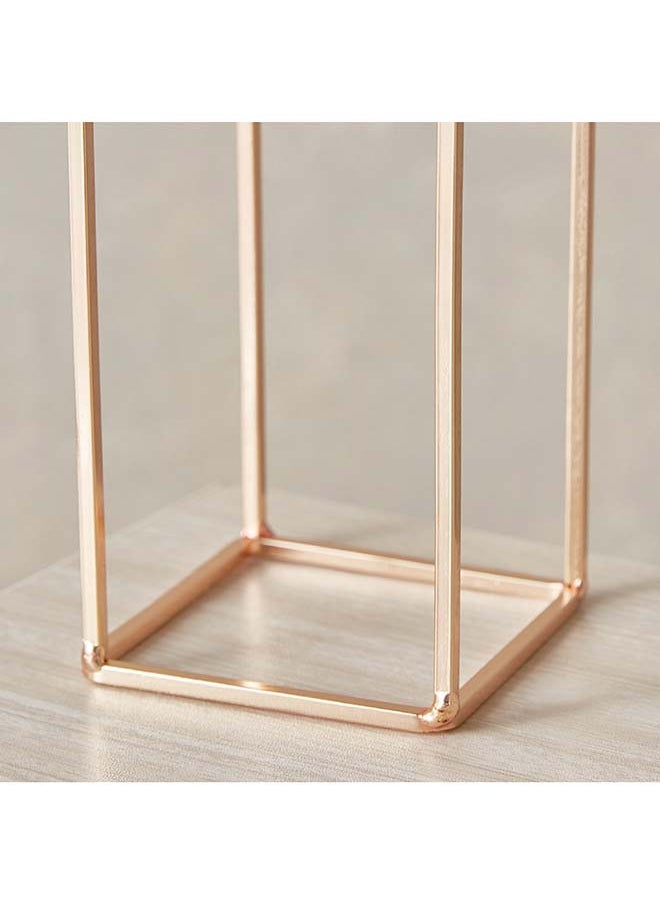 Orlie Metal Modern Candle Holder with Glass Votive 8 x 25.8 x 8 cm