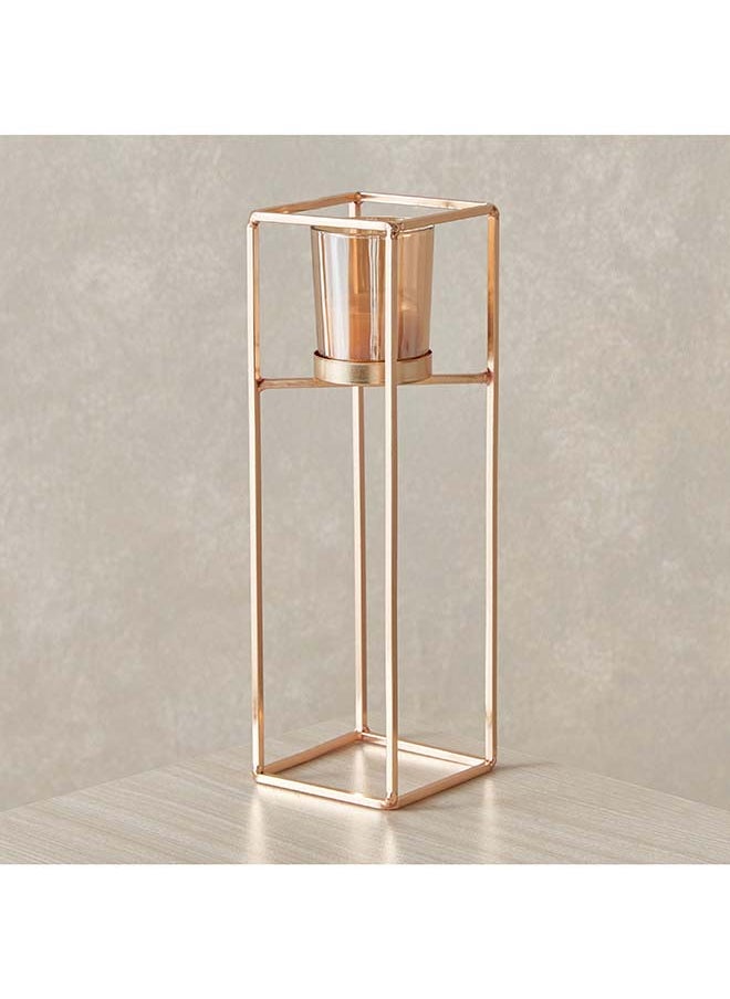 Orlie Metal Modern Candle Holder with Glass Votive 8 x 25.8 x 8 cm