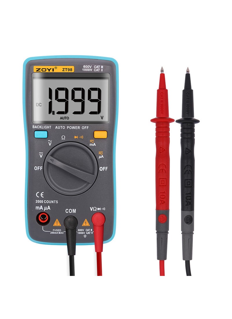 ZOYI ZT98 Digital Multimeter Auto-ranging zt-98