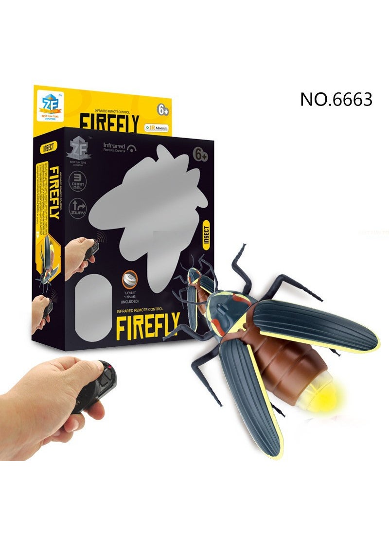 Infrared Remote Control Insect Toys - Fly, Bee, Ladybug 6663 Firefly 0.22kg