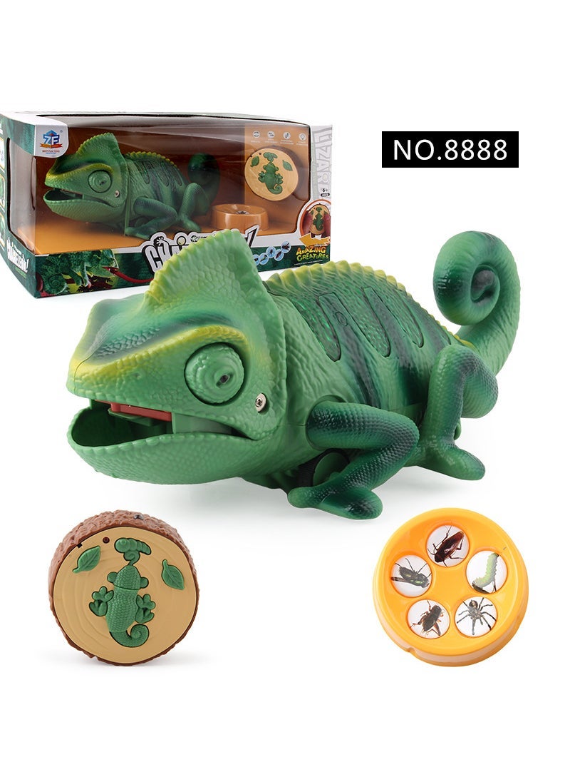 Original Infrared RC Prank Insect Toy 8888 remote control chameleon 770g volume 1.6kg