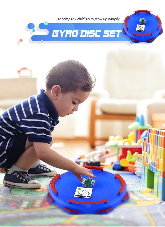 Battle Disk, Explosive Gyro Disk, Spinning Battle Diy Fence Competitive Gyro Disk Toy