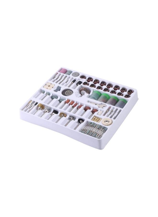 Rotary Tool Accessories kit, 216pcs Mini Rotary Tool Accessories Kit Polish Grind Drill Set for Easy Cutting Carving Polishing