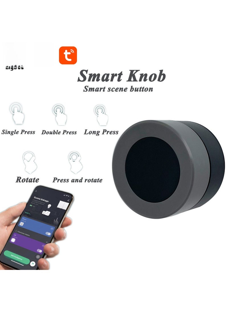 Smart ZigBee Rotary Knob Scene Switch