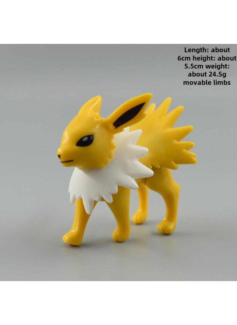 Pokemon Pikachu Gengar Eevee Duck Models Thunder Elf