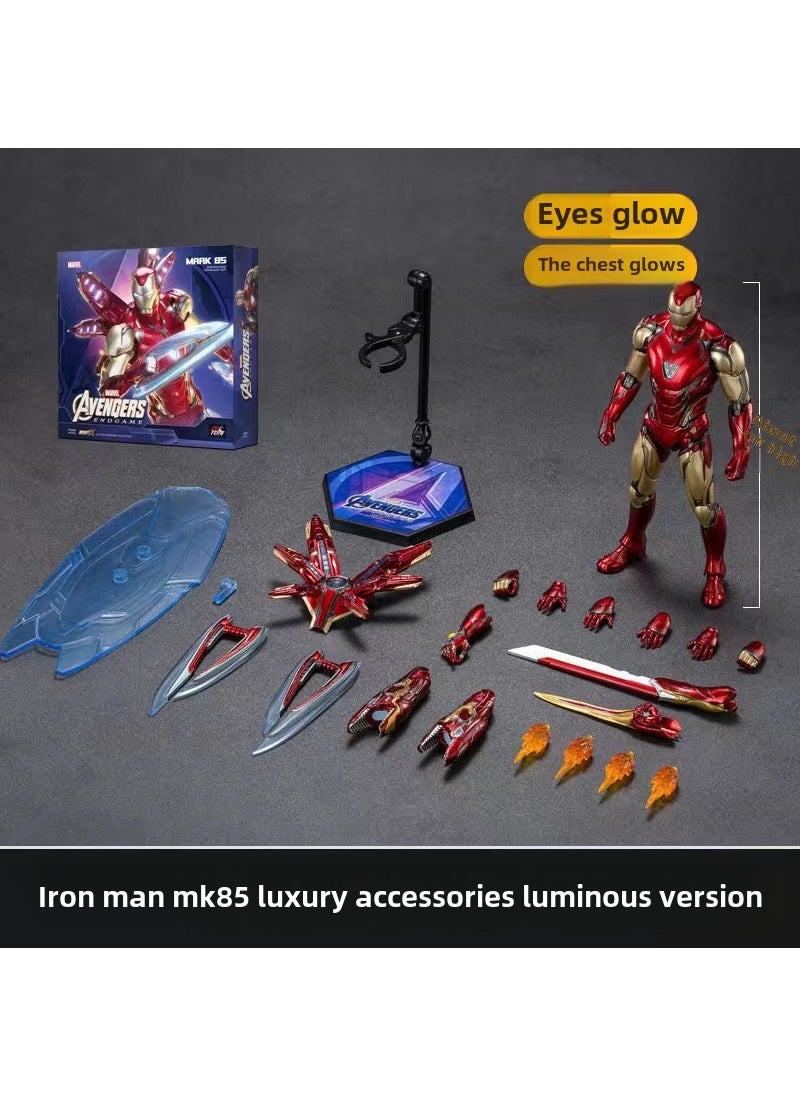 Iron Man MK50 Action Figure Marvel MK85 Luminous Edition