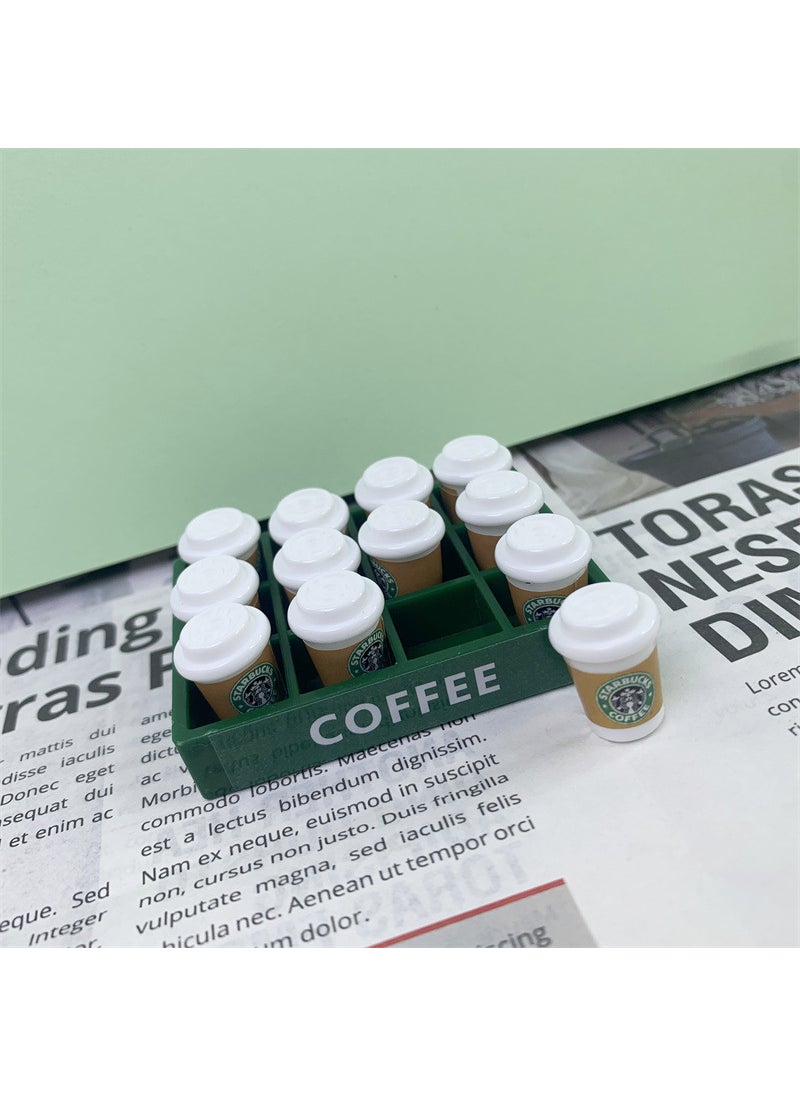 1 x 5 pcs Dollhouse Accessories No. 3 coffee suit