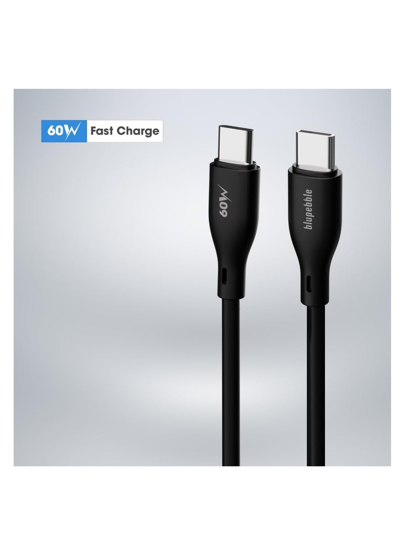 Blupebble PowerFlow PD60W USB-C to USB-C Cable