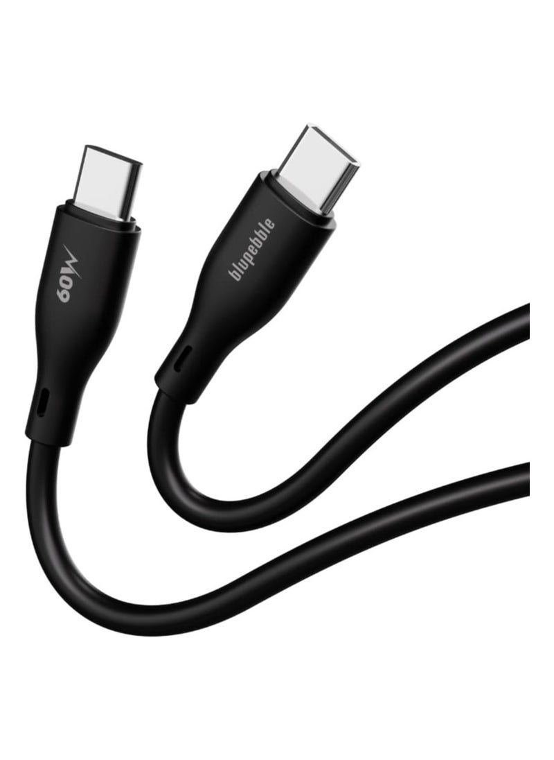 Blupebble PowerFlow PD60W USB-C to USB-C Cable