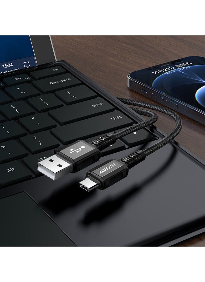 ACEFAST C1-04 USB-A to USB-C Aluminium Alloy Charging Data Cable